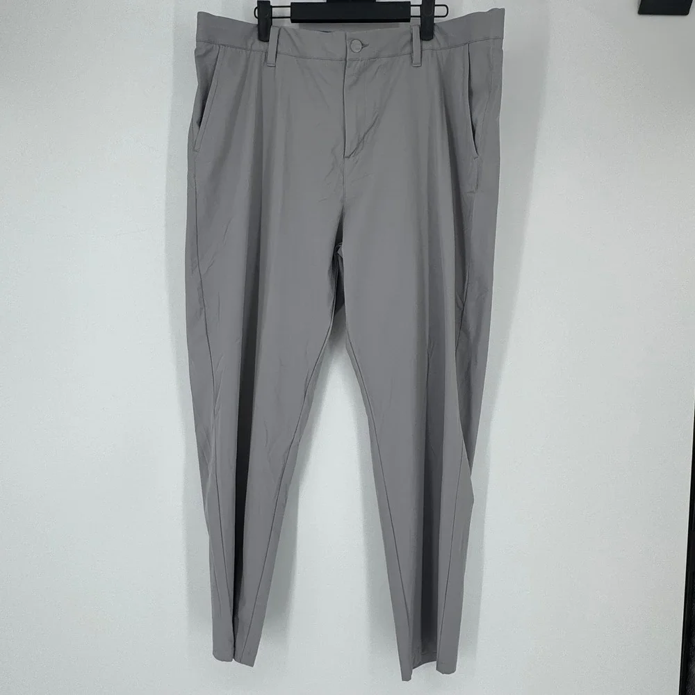 Swet Tailor Mens‎ Bobby McMillen State U Performance Chino Pants Gray Size 40x29